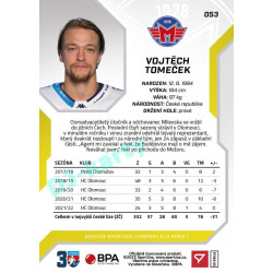 2022/23 Sportzoo ELH 1. série #053 Vojtěch Tomeček