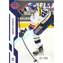 2022/23 Sportzoo ELH 1. série #043 Roman Vráblík Blue xx/99