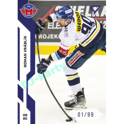 2022/23 Sportzoo ELH 1. série #043 Roman Vráblík Blue xx/99