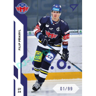 2022/23 Sportzoo ELH 1. série #050 Filip Přikryl Blue xx/99