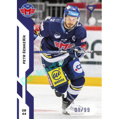 2022/23 Sportzoo ELH 1. série #041 Petr Šenkeřík Blue xx/99
