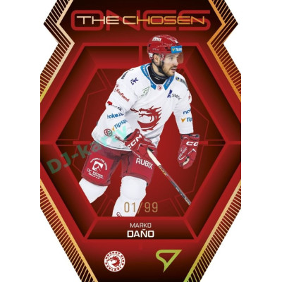2024/25 Sportzoo ELH 2. serie #CO-02 Marko Daňo The Chosen Ones Gold Die Cut xx/99