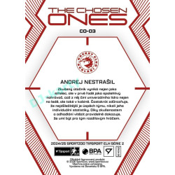 2024/25 Sportzoo ELH 2. serie #CO-03 Andrej Nestrašil The Chosen Ones
