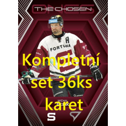 2024/25 Sportzoo ELH 2. serie The Chosen Ones kompletní set 36ks karet