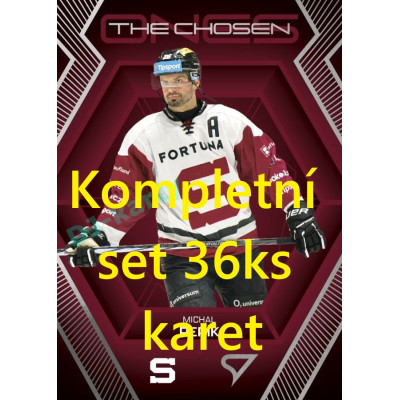 2024/25 Sportzoo ELH 2. serie The Chosen Ones kompletní set 36ks karet