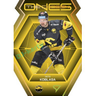 2024/25 Sportzoo ELH 2. serie #CO-12 Petr Koblasa The Chosen Ones Gold Die Cut xx/99