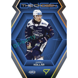 2024/25 Sportzoo ELH 2. serie #CO-14 Andrej Kollár The Chosen Ones Gold Die Cut xx/99