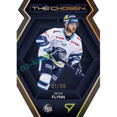 2024/25 Sportzoo ELH 2. serie #CO-18 Oscar Flynn The Chosen Ones Gold Die Cut xx/99