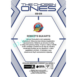 2024/25 Sportzoo ELH 2. serie #CO-23 Roberts Bukarts The Chosen Ones