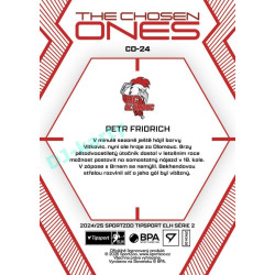 2024/25 Sportzoo ELH 2. serie #CO-24 Petr Fridrich The Chosen Ones