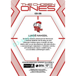 2024/25 Sportzoo ELH 2. serie #CO-26 Lukáš Nahodil The Chosen Ones