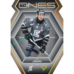 2024/25 Sportzoo ELH 2. serie #CO-28 Vít Jiskra The Chosen Ones Gold Die Cut xx/99