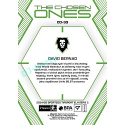 2024/25 Sportzoo ELH 2. serie #CO-33 David Bernad The Chosen Ones