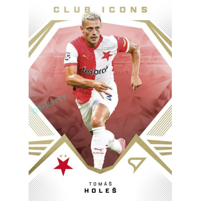 2024/25 Sportzoo Chance Liga 2. série #CI-04 Tomáš Holeš Club Icons Gold xx/99