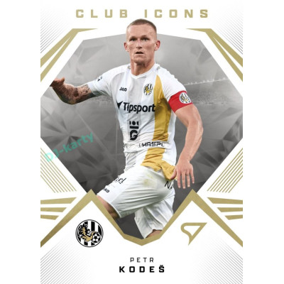 2024/25 Sportzoo Chance Liga 2. série #CI-09 Petr Kodeš Club Icons Gold xx/99