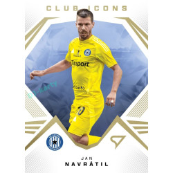 2024/25 Sportzoo Chance Liga 2. série #CI-12 Jan Navrátil Club Icons Gold xx/99