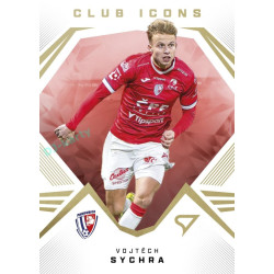 2024/25 Sportzoo Chance Liga 2. série #CI-14 Vojtěch Sychra Club Icons Gold xx/99