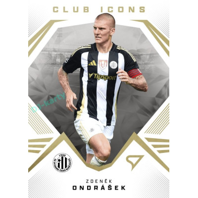 2024/25 Sportzoo Chance Liga 2. série #CI-17 Zdeněk Ondrášek Club Icons Gold xx/99