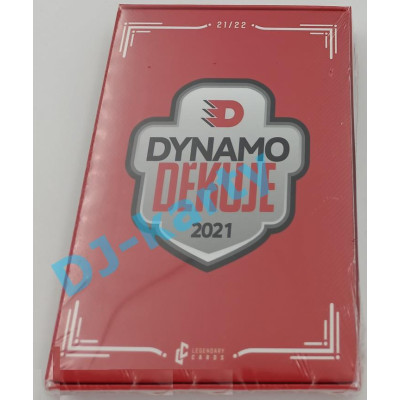 2022 Legendary Cards Dynamo Děkuje - kompletní set 21 karet
