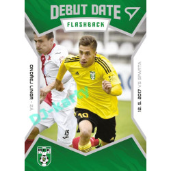 2021/22 Sportzoo Fortuna Liga 2. série #DF6 Ondřej Lingr DEBUT DATE FLASHBACK
