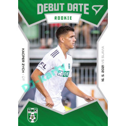 2021/22 Sportzoo Fortuna Liga 2. série #DR17 Kacper Zych DEBUT DATE ROOKIE
