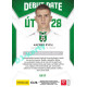 2021/22 Sportzoo Fortuna Liga 2. série #DR17 Kacper Zych DEBUT DATE ROOKIE