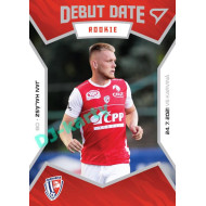 2021/22 Sportzoo Fortuna Liga Jan Halász #DR05 Debut Date Rookie