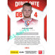 2021/22 Sportzoo Fortuna Liga Jan Halász #DR05 Debut Date Rookie