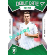 2021/22 Sportzoo Fortuna Liga Antonín Svoboda #DR06 Debut Date Rookie