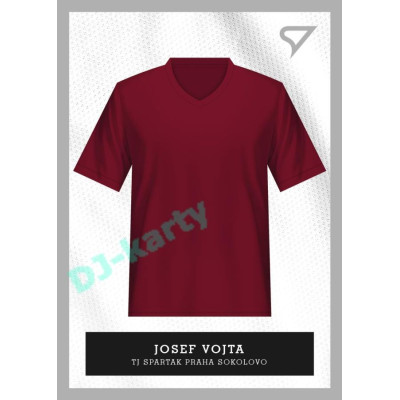 2023 Sportzoo Dekády fotbalové ligy #J-005 Josef Vojta Takový dres oblékal