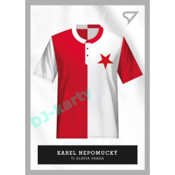 2023 Sportzoo Dekády fotbalové ligy #J-008 Karel Nepomucký Takový dres oblékal