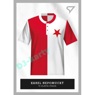 2023 Sportzoo Dekády fotbalové ligy #J-008 Karel Nepomucký Takový dres oblékal