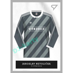 2023 Sportzoo Dekády fotbalové ligy #J-015 Jaroslav Netolička Takový dres oblékal