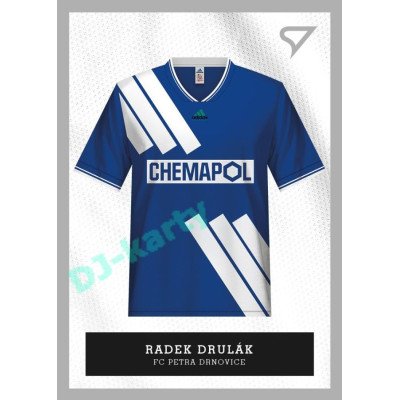 2023 Sportzoo Dekády fotbalové ligy #J-017 Radek Drulák Takový dres oblékal