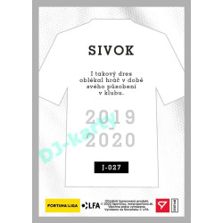 2023 Sportzoo Dekády fotbalové ligy #J-027 Tomáš Sivok Takový dres oblékal