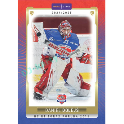 2024/25 Goal Cards Maxa liga 1. série #POR-02 Daniel Dolejš Parallel 1of15