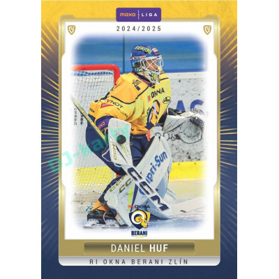 2024/25 Goal Cards Maxa liga 1. série #ZLI-02 Daniel Huf Parallel 1of15