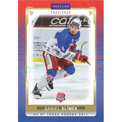 2024/25 Goal Cards Maxa liga 1. série #POR-21 Daniel Klímek Parallel 1of40