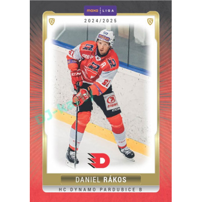 2024/25 Goal Cards Maxa liga 1. série #PCE-23 Daniel Rákos Parallel 1of15