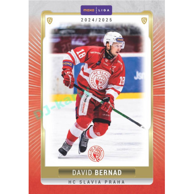 2024/25 Goal Cards Maxa liga 1. série #SLA-06 David Bernad Parallel 1of15