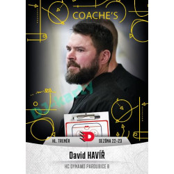 2022/23 Goal Cards Chance Liga 1. série #18 David Havíř Coach´s