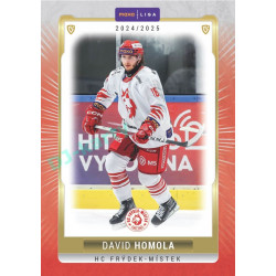 2024/25 Goal Cards Maxa liga 1. série #FMI-12 David Homola Parallel 1of15