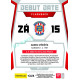 2022/23 Sportzoo Fortuna Liga 2. série #DF-9 Marek Střeštík Debut Date Flashback