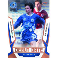 2022/23 Sportzoo Fortuna Liga 2. série #DF-6 Martin Kotůlek Debut Date Flashback Limited xxx/149