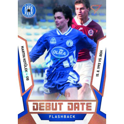 2022/23 Sportzoo Fortuna Liga 2. série #DF-6 Martin Kotůlek Debut Date Flashback Limited xxx/149