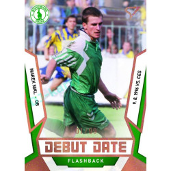 2022/23 Sportzoo Fortuna Liga 2. série #DF-7 Marek Nikl Debut Date Flashback Limited xxx/149
