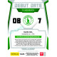 2022/23 Sportzoo Fortuna Liga 2. série #DF-7 Marek Nikl Debut Date Flashback Limited xxx/149