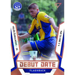 2022/23 Sportzoo Fortuna Liga 2. série #DF-3 Veliče Šumulikovski Debut Date Flashback Limited xxx/149