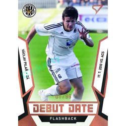 2022/23 Sportzoo Fortuna Liga 2. série #DF-5 Václav Pilař Debut Date Flashback Limited xxx/149