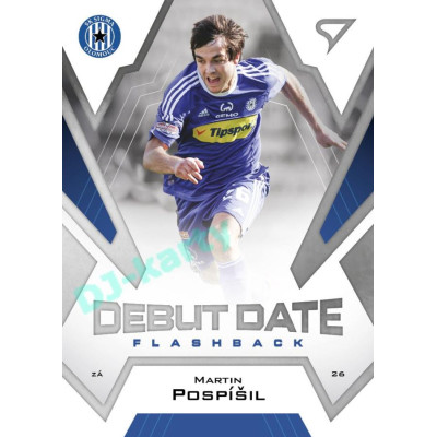 2023/24 Sportzoo Fortuna Liga 2. série #DF-6 Martin Pospíšil Debut Date Flashback